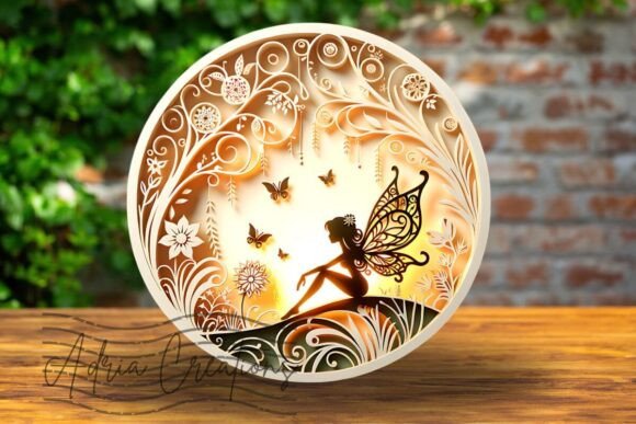 3D Fairy Shadow Box Style Sublimation