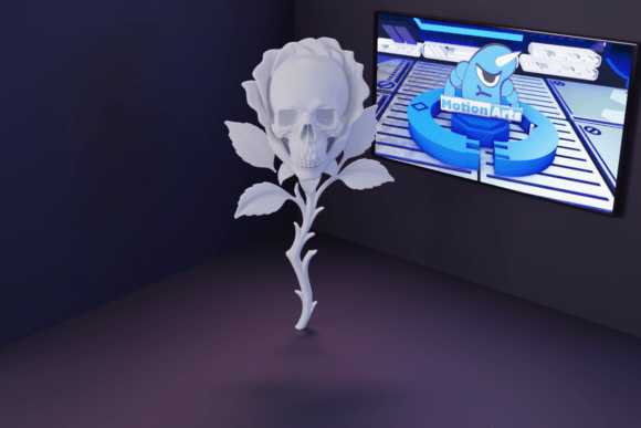 3D Skull Flower: A Detailed Evaluation of the Surrealist Model for Decor and Collection