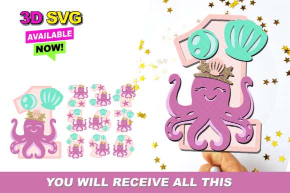 Baby Octopus Numbers 3D SVG: A Practical Guide to Avoiding Common Cutting Pitfalls