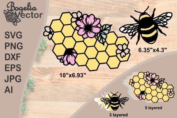 Creating Depth: A Comprehensive Guide to Using 3D Layered Bee and Honeycomb SVG Files