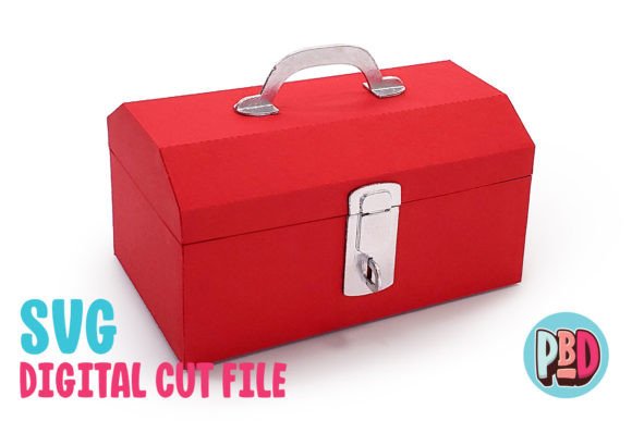 Tool Box 3D Papercraft: A Versatile Solution for Creative Storage and Decor