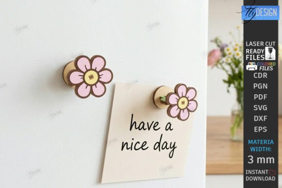 Transforming Digital Designs into Tangible Decor: A Guide to Cute 3D Fridge Magnet Laser Cut Files