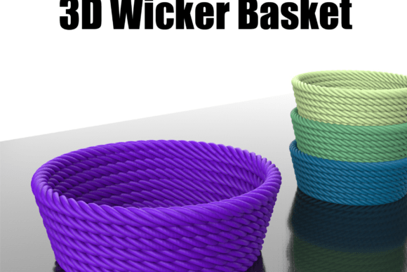 Wicker Basket and 3D Rope Bowl: A Guide to Rustic Organization